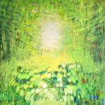 Waldlichtung (100x100cm)