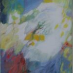Hinterm Zaun I (40x34cm)