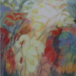 Hinterm Zaun V (40x34cm)