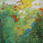 Im Garten I (40x40cm)